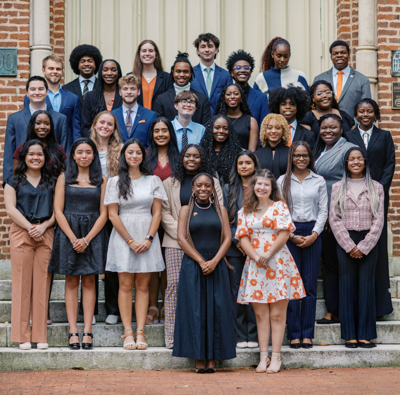 SGA Posing in front of Willingham Hall